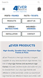 Mobile Screenshot of 4everproducts.com